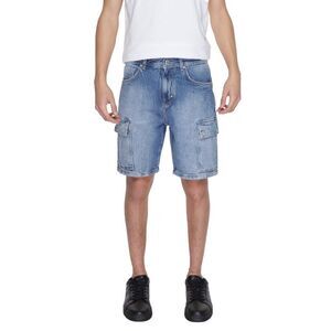 Antony Morato Blue Cotton Bermuda Men's Shorts